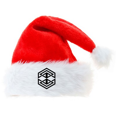 Plush Christmas Santa Hat