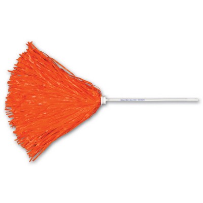 750 Strand Vinyl Pom Poms w/ 12" Stick Handle (Imprinted)