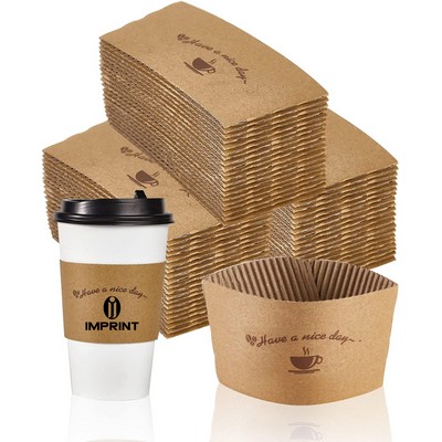 Kraft Paper Cup Sleeves