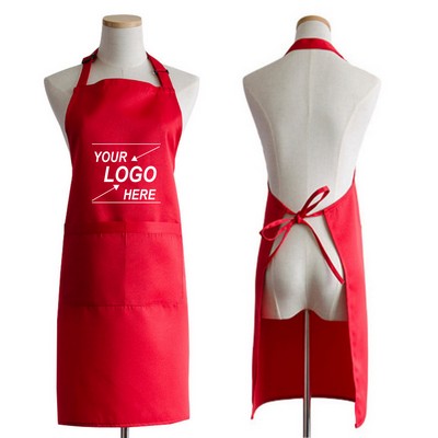 Customizable Kitchen Apron with Adjustable Strap