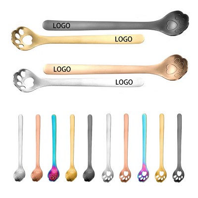 Cat Paw Stainless Steel Spoons