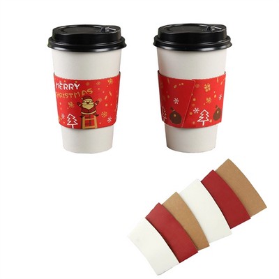 Custom Craft Paper Cup Sleeves