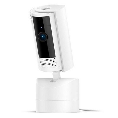 Ring Pan-Tilt Indoor Cam | See all around with 360° pan coverage, HD video, plus Two-Way Talk (2024