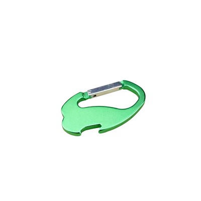 Thick Carabiners With Opener Compass