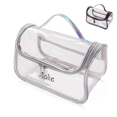 Transparent Pvc Waterproof Cosmetic Bag