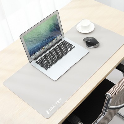 19.5" x 31.5" Large Mouse Pad Desk Pad Office Desk Mat Waterproof PVC Desk Writing Pad