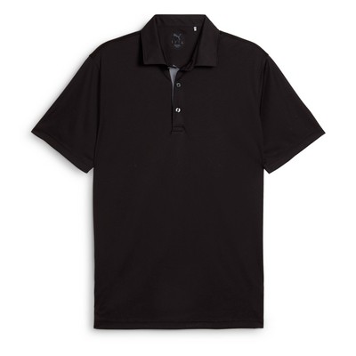 Puma® Pure 2.0 Men's Golf Polo Shirt- Puma Black