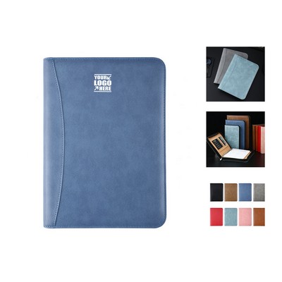 Professional Resume & Business Leather Portfolio Organizer