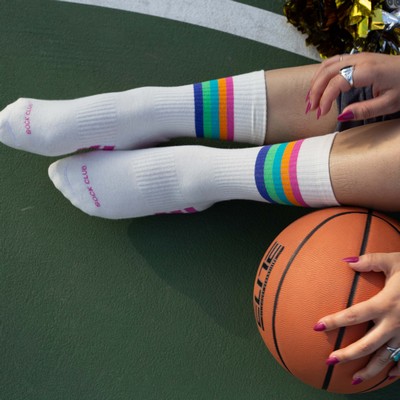 Casual Basketball Socks - Stylish Comfort for Basketball Lovers - American Made