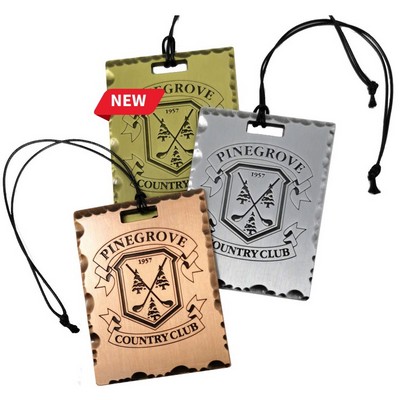 Forged Stamped Bag Tags