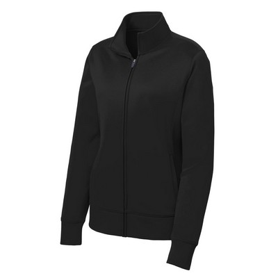 Sport-Tek® Women's Sport-Wick Fleece Full-Zip Jacket