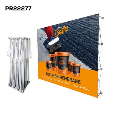 8ft Pop-Up Straight Backdrop Wall Kit