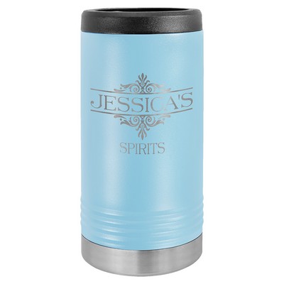 Light Blue Polar Camel Slim Beverage Holder