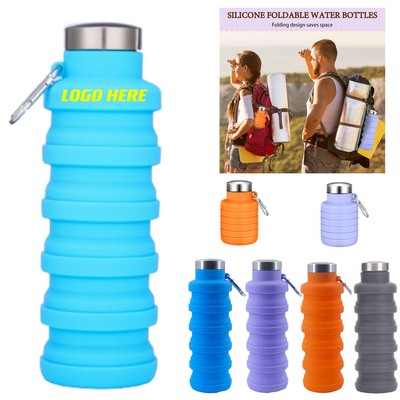 17 Oz Collapsible Water Bottle