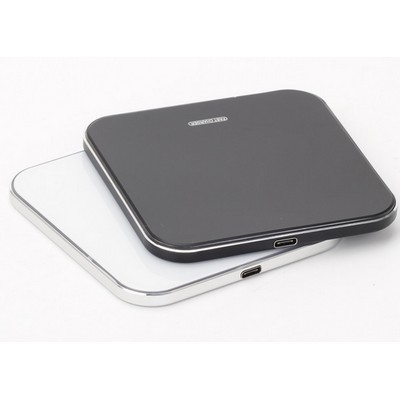 10W Square Desktop Wireless Fast Charger For Phone