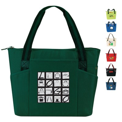 "Urban" Zip Tote Bag