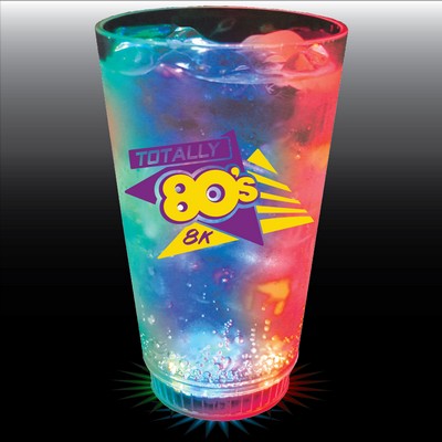 16 Oz. Plastic 3 Light Pint Glass