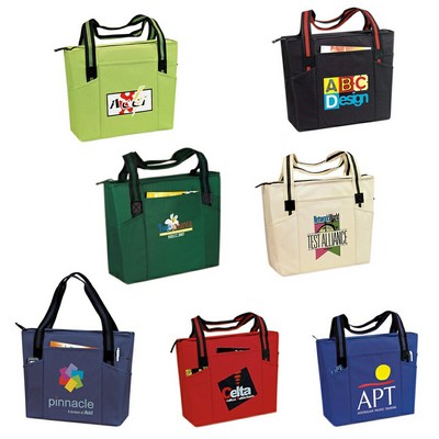 Zip Tote Bag (20"x13-1/2"x6")