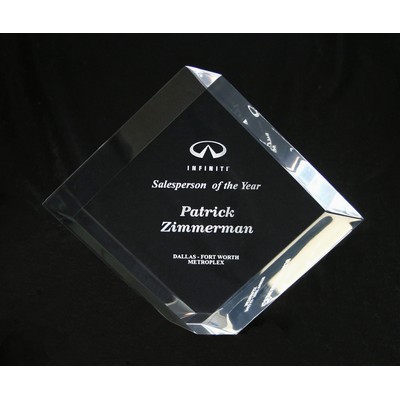 Fancy Diamond Acrylic Award (6")