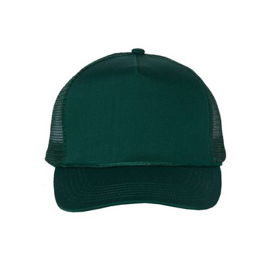 Valucap™ 5-Panel Mesh-Back Trucker Cap