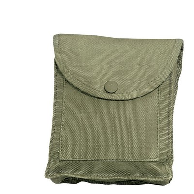 Olive Drab Canvas Utility Pouch