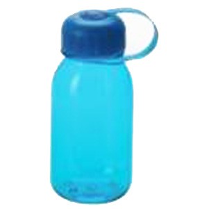 Translucent Turquoise Blue Water Bottle