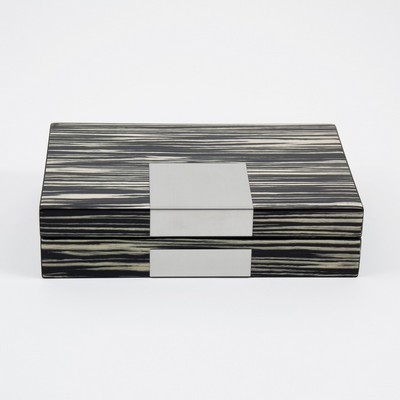 Lacquered Box - Zebra