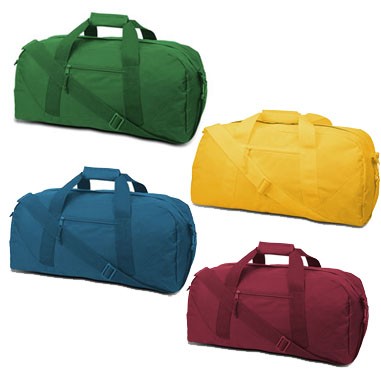 Fashion Color Large Square Duffel Bag