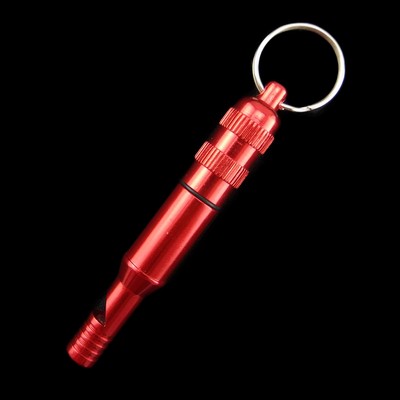 Metal Whistle Key Chain