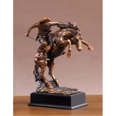 Western Cowboy Resin Award (8.5"x11")