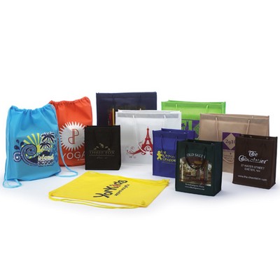 Non-Woven Rope Handle Shopping Bags (8"x5"x10")