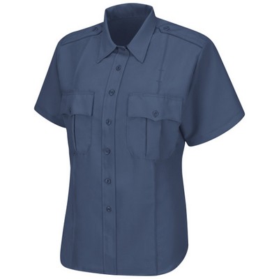 Horace Small - Women's Short Sleeve Zip-Front Sentry FB Heather Shirt