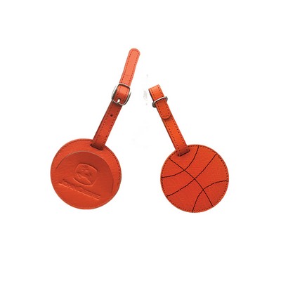 Basketball Luggage Tag