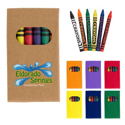 6-piece Crayon Set