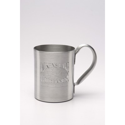 Aluminum Mug - Silver (14 Oz.)