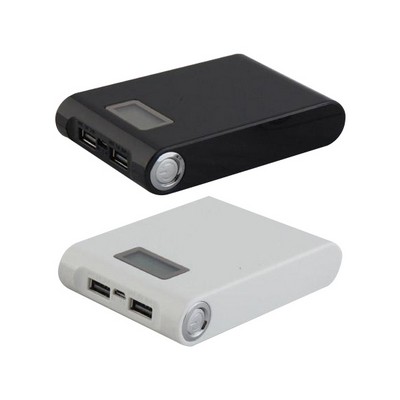 Flare 6000 Mah Charger w/flashlight