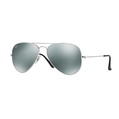 Ray-Ban® Silver Mirror Aviator Sunglasses