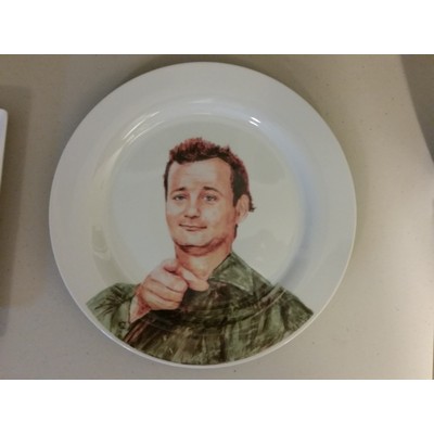 9.5'' Custom Printed Porcelain Dinner Plate