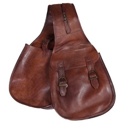 Leather Saddle Bag