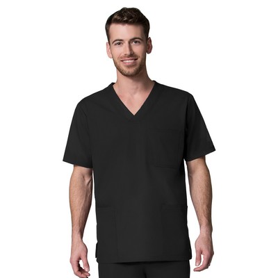 Maevn - Red Panda - Men's 3-Pocket V-Neck Top