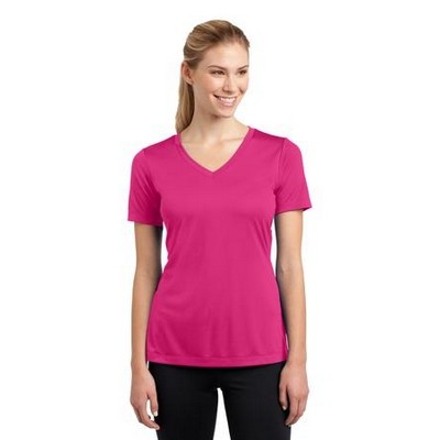 Sport-Tek® PosiCharge® Ladies' Competitor™ V-Neck Tee Shirt