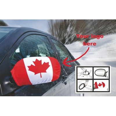 Car Side Mirror Flag Covers