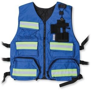 Royal Blue Mesh First Aid Safety Vest