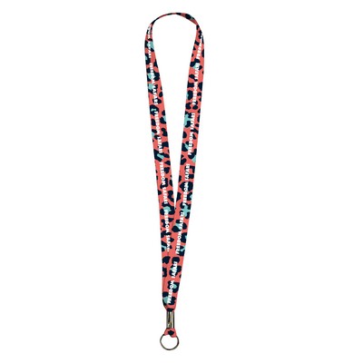 Full Color Imprint Smooth Dye Sublimation Lanyard - 1/2" X 36"