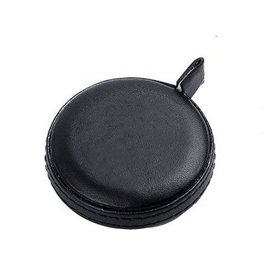 Soft Round Pu Leather Tape Measure Retractable Measuring Tape