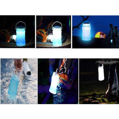 Foldable Waterproof Lamp W/ Hook