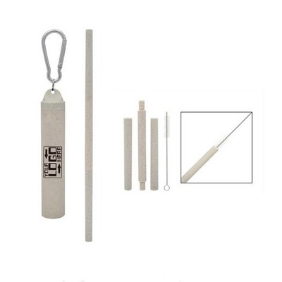 Reusable Harvest Straw Kit W/ Travel Case