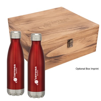 16 Oz. Swiggy Stainless Steel Bottle Gift Set