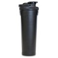 IceShaker 36oz Insulated Stainless Steel Shaker Bottle - Shaker Top w/Handle & Agitator - Black