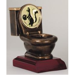 Loser Toilet Resin Award 5"H